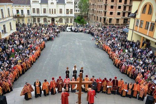 Хресна хода пройшла містом Коломия.(ФОТО)
